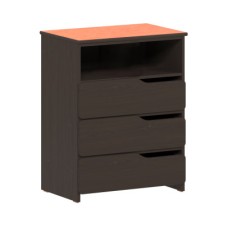 Apollo 3 Drawer Chest w/Top Storage Shelf, 30″W