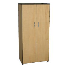 Contempo Double Door Wardrobe w/Interior Shelf & Clothes Rod, 36"W, 60"H