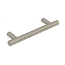 Metal Bar Pull, Brushed Nickel, 5 1/8"