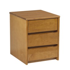 Nittany Desk Pedestal w/3 Equal Size Drawers