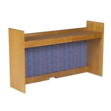 Nittany Single Shelf Carrel w/Closed Back, 36"W