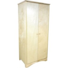 Shaker Double Door Wardrobe w/Interior Shelf & Clothes Rod, 30"W, 60"H