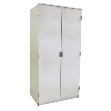 Urban Deluxe Double Door Wardrobe, Flat Doors, 36"W