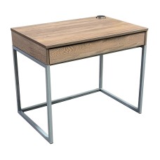 Urban 36" Metal Base Study Desk with Pencil Drawer