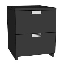 Urban Desk Pedestal with 2 Equal Drawers