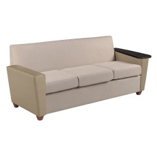 Elle Sofa w/One Fixed Tablet Arm 