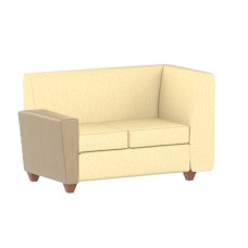 Elle Settee w/Left Arm & Right Corner