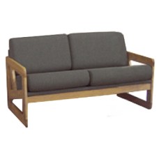 Seneca Sled Base Settee