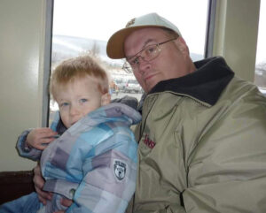 Bill Fazler with Grandson Blaike